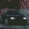 Black Supra Mk4 Art Diamond Paintings