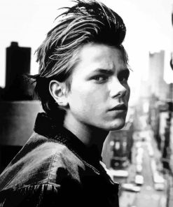 Black And White River Phoenix Diamond Paintings