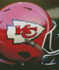 Chiefs Football Hemlet Diamond Paintings