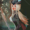 Cool Lady Maria Diamond Paintings