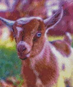 Cute Goat Baby Diamond Paintings