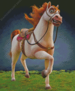 Funny Cartoon Horse Diamond Paintings