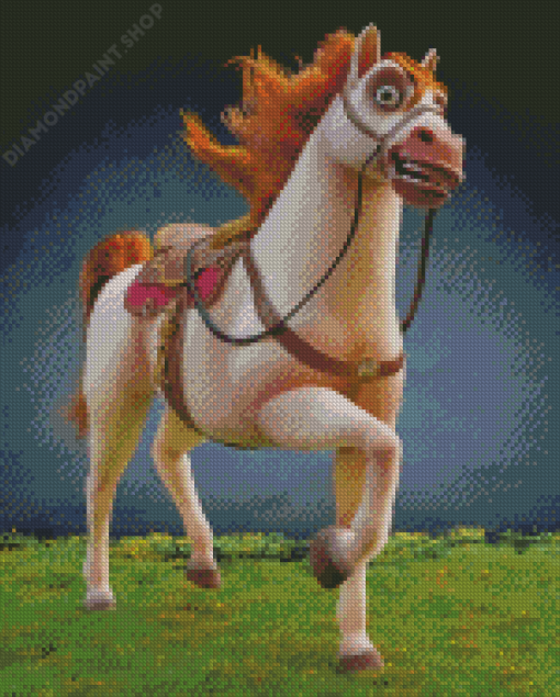 Funny Cartoon Horse Diamond Paintings