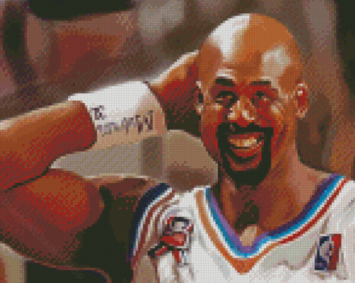 Funny Karl Malone Diamond Paintings