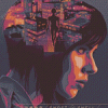 Ghost In The Shell Poster Illustration Diamond Paintings