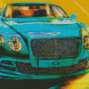 Green Bentley Diamond Paintings