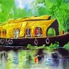 House Boat Diamond Paintings