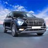 Hyundai Creta Car Diamond Paintings