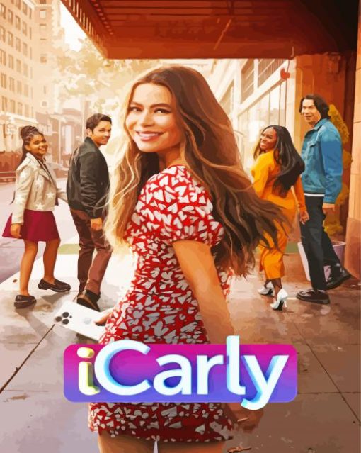 iCarly Sitcom Poster Diamond Paintings