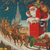 Merry Christmas Cards Diamond Paintings