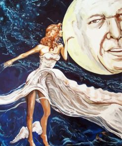 Moon Man And Lady Diamond Paintings