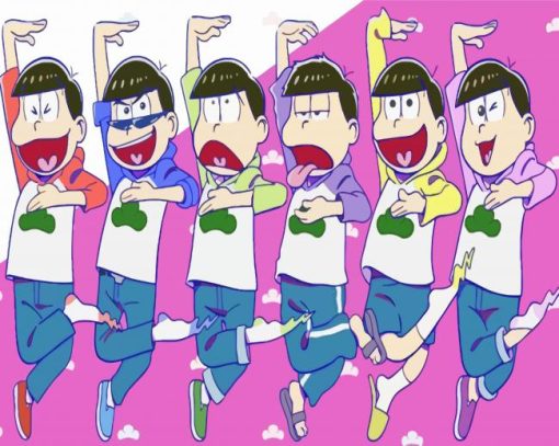 Osomatsu San Art Diamond Paintings