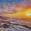 Sunset Oregon Coast Art Diamond Paintings