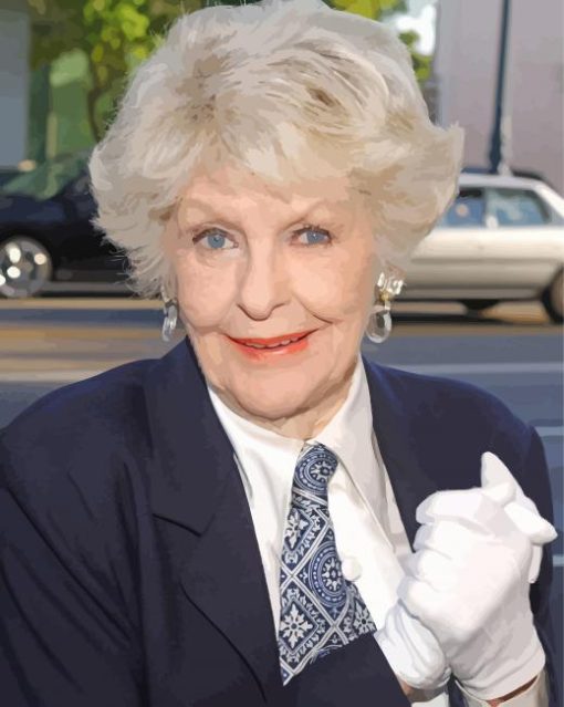 The Actress Elaine Stritch Diamond Paintings