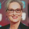 The Beautiful Actress Meryl Streep Diamond Paintings