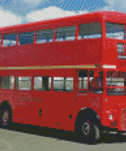 Vintage Routemaster Bus Diamond Paintings