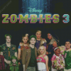 Zombies 3 Disney Poster Diamond Paintings