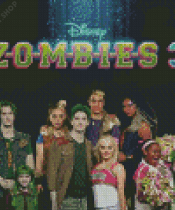 Zombies 3 Disney Poster Diamond Paintings