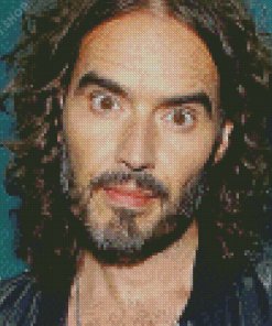 Aesthetic Russell Brand Illustration Diamond Paintings