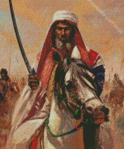 Arab Warrior Diamond Paintings