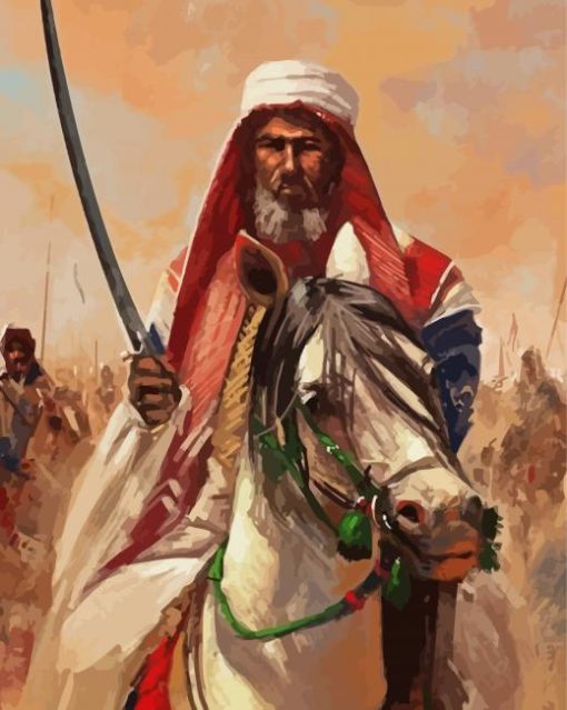 Arab Warrior Diamond Paintings