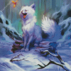 Arctic Fox Art Diamond Paintings