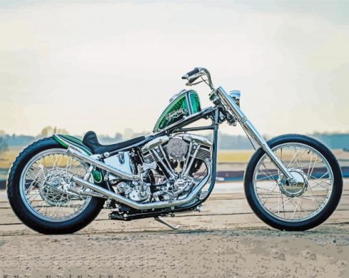 Chopper Bike Diamond Paintings