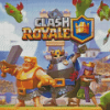 Clash Royale Game Diamond Paintings