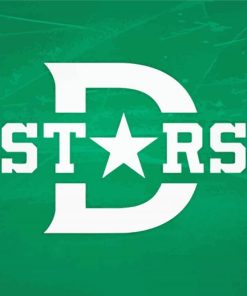 Dallas Stars Club Logo Diamond Paintings