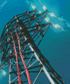 Electrical Powerline Diamond Paintings