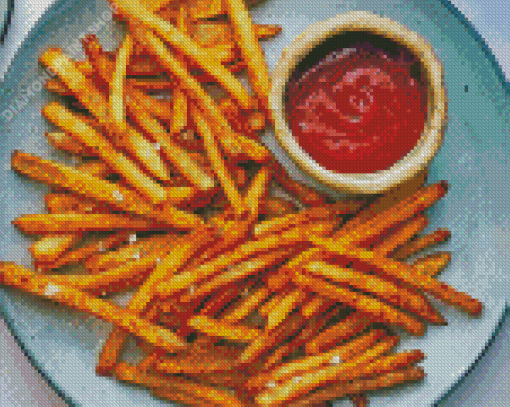 French Fries Diamond Paintings