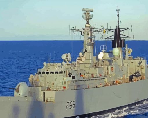 Frigate Warships Diamond Paintings