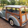 Grey Morris Minor Traveller Back Diamond Paintings