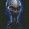 Grey Alien Diamond Paintings