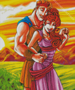 Hercules And Megara Diamond Paintings