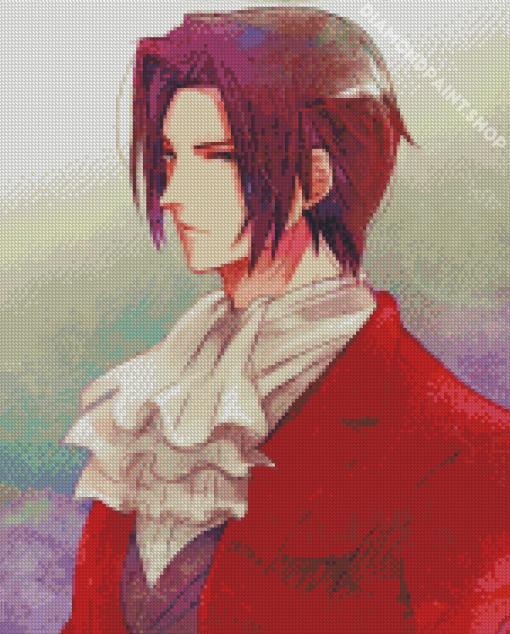 Mitsurugi Reiji Character Art Diamond Paintings