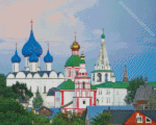 Nativity Cathedral Suzdal Diamond Paintings