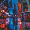 New York At Night Diamond Paintings