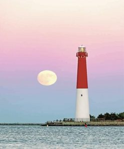 New Jersey Lighthouse Barnegat Diamond Paintings