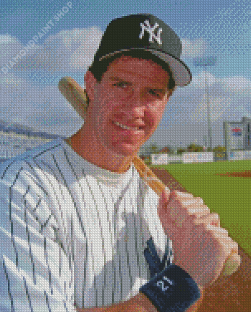 Paul Oneill Baseballer Diamond Paintings