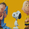 Peanuts Charlie Illustartion Diamond Paintings