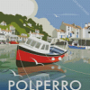 Polperro Poster Diamond Paintings