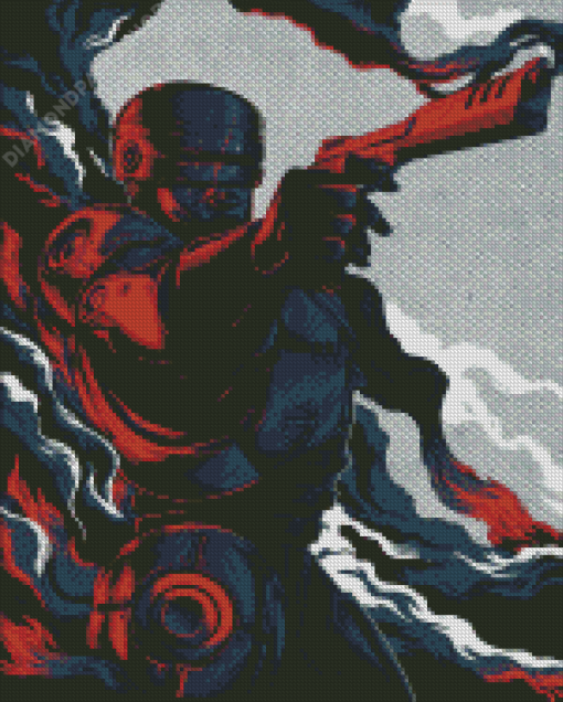 Robocop Illustration Poster Diamond Paintings