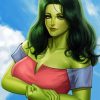 She Hulk Art Diamond Paintings