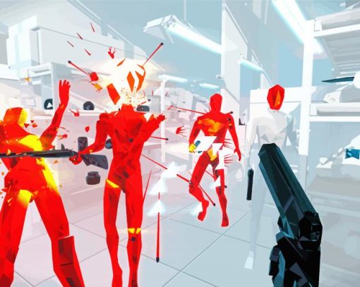 Superhot Scene Diamond Paintings