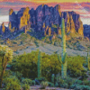 Superstition Mountains Diamond Paintings