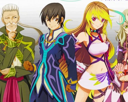 Tales Of Xillia Characters Diamond Paintings