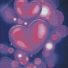 The Purple Hearts Diamond Paintings