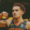 Trae Young Basketball Player Diamond Paintings