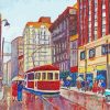 Vintage City Art Diamond Paintings